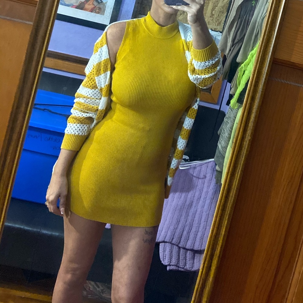Brand new women’s dress with matching sweater